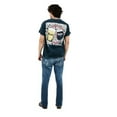 thumbnail image 6 of Modelo Cheers Men's Navy Blue Cloud Wash Double-Sided Short Sleeve Tee  - Medium, 6 of 6