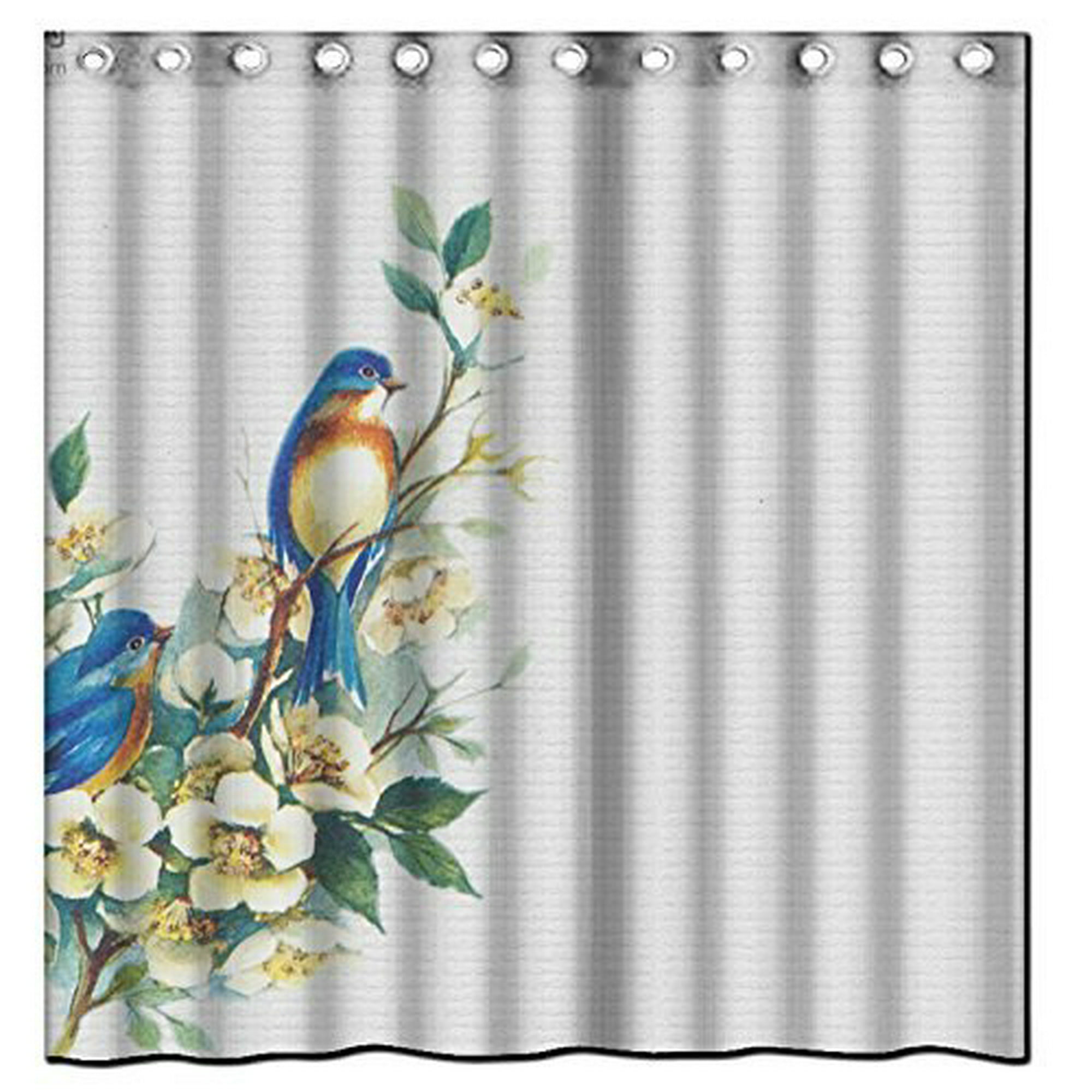 Xddja Rhododendron Shower Curtain, 68 Inch Shower Curtain