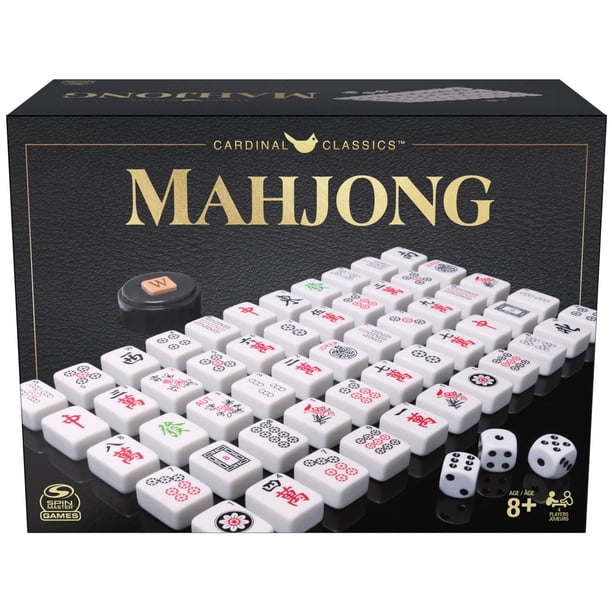 Juego clásico de estrategia Mah Jong Spin Master para mayores de 8 años