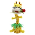 thumbnail image 1 of Jirafa de peluche que canta, juguete eléctrico para niños y adultos, ideal para calmar el ánimo., 1 of 5