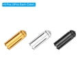 thumbnail image 3 of Uxcell Dart Flight Protectors Aluminum Dart Accessories, Silver Tone Gold Tone Black 9 Pack, 3 of 5