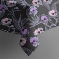 thumbnail image 5 of Skull Flower Halloween Pattern Square Tablecloth,Waterproof Square Table Cover,Wipeable Spillproof Washable Table Cover for Home Kitchen Party Decor 60"x60"(152x152cm), 5 of 6