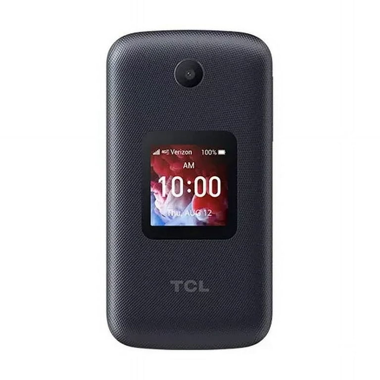 TCL FLIP 4056W 4GB 4G Unlocked GSM Flip Phone - Senior Friendly