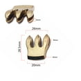 thumbnail image 3 of OUNONA Violin Chin Rest Pad Golden Volume Control Quiet Practice 1Pack, 3 of 5