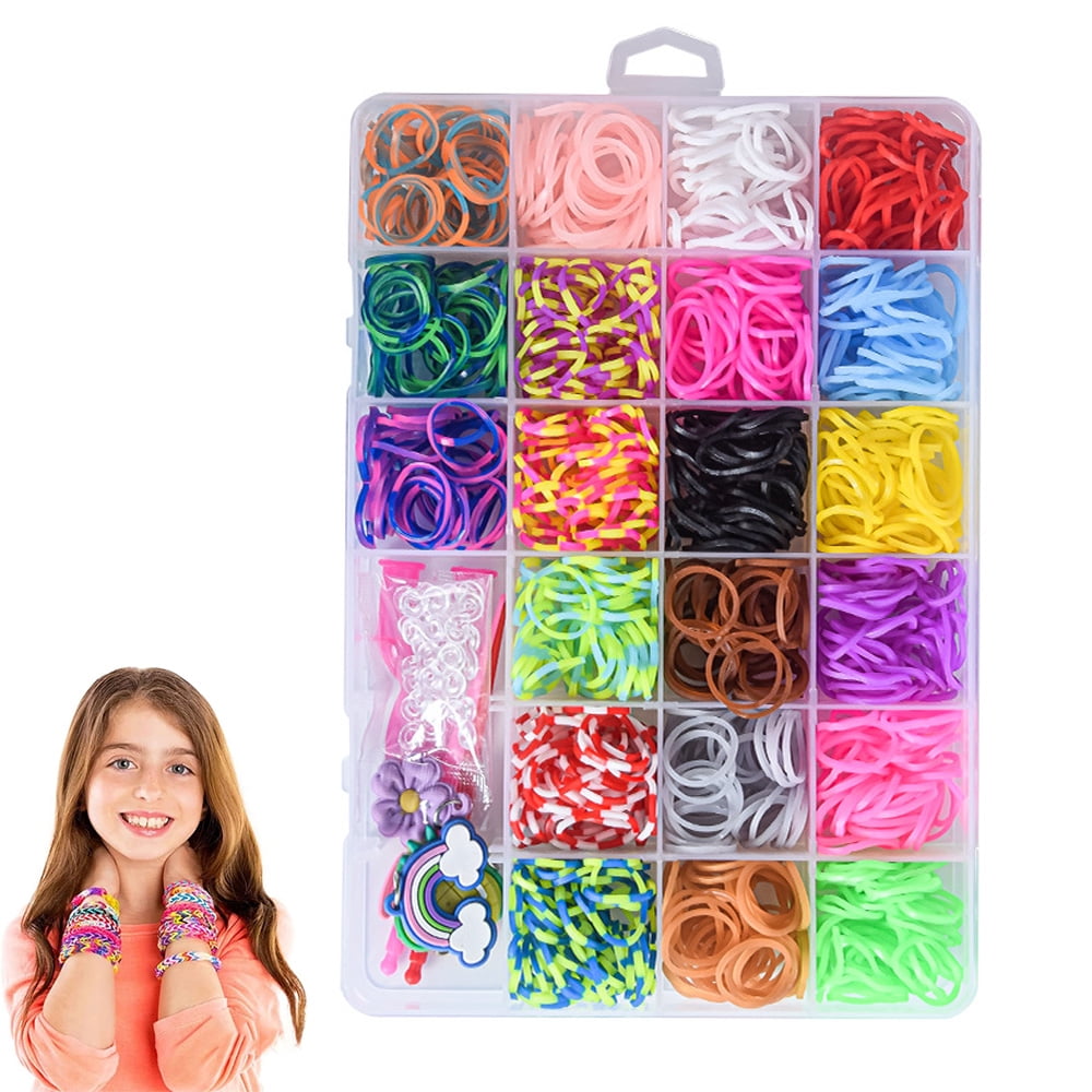 Bracelet Maker Rubber Bracelet Kit Rubber Band Bracelet Kit, Loom