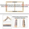 thumbnail image 5 of 40x60 50x70 60x90 60x120 DIY Wood Frame Kit for Canvas Oil Painting Frame Bars Wood Frame for Diamond Painting Wall Art Frame, 5 of 9