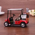 thumbnail image 2 of CNKOO 1/36 Golf Car Model Toy Mini Pullback Action Safe for Infant Gift (Yellow), 2 of 6