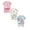 6pcs Baby Boys Summer Outfits-Pink+Beige+Khaki, variant on Gerichy 6-Pieces Toddler Baby Boy Summer Outfit Funny Letter T-Shirts Top Shorts Set 6 12 18 24 Months 2T 3T 4T Infant Boy Summer Clothes