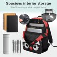 thumbnail image 5 of Yuyamidu Ladybug Kids Backpack Daily Use School Bookbag Casual Schoolbag for Boys Girls Large Space for Books Stationery and School Items, 5 of 7