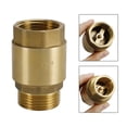 thumbnail image 3 of Brass Check Valve G1" M To F Thread Non-Return Backflow Prevention, 3 of 13