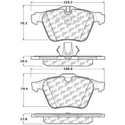 volvo v60 disc brake pad set