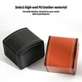 thumbnail image 3 of Case Organizer Wristwatch Storage Watches Packaging Single Package Single Display Display Professional Box Cover Collection Present Souvenir Brown, 3 of 9