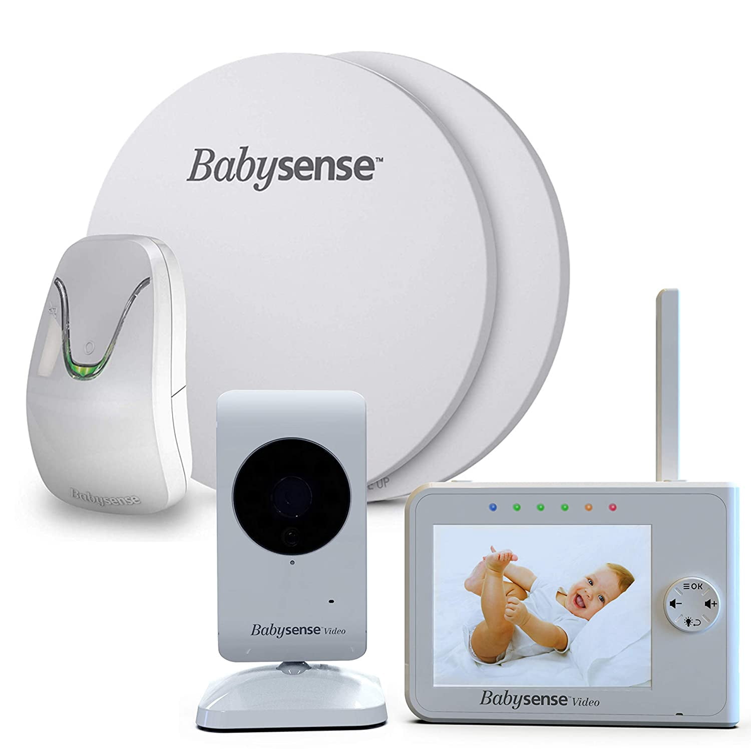 babysense video baby monitor with camera and audio