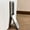 Silver, variant on Kickdown Door Stop, Silver Door Stopper Stainless Steel,No Drilling Door Holder with Adhesive Sticker for Bottom of Door, Easy Pedal Kick Down Door Stoppers