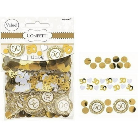 50th Anniversary Decorations - 50th Anniversary Confetti