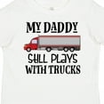 thumbnail image 4 of Inktastic Daddy Still Plays with Trucks Boys Toddler T-Shirt, 4 of 5