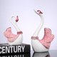 thumbnail image 4 of Un par de ornamentos de resina de estatua de cisne para regalos para boda, decoración de artesanías, estatuilla de escultura de dormitorio Soledad Estatua de cisne, 4 of 7