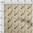 thumbnail image 2 of oneOone Velvet Light Brown Fabric Abstracts Craft Projects Decor Fabric Printed By The Yard 58 Inch Wide, 2 of 5