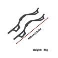 thumbnail image 3 of 1 par de placas laterales de chasis de fibra de carbono PENGJJMXG para Axial Scx10 Pro Scx10pro RC Car, 3 of 5