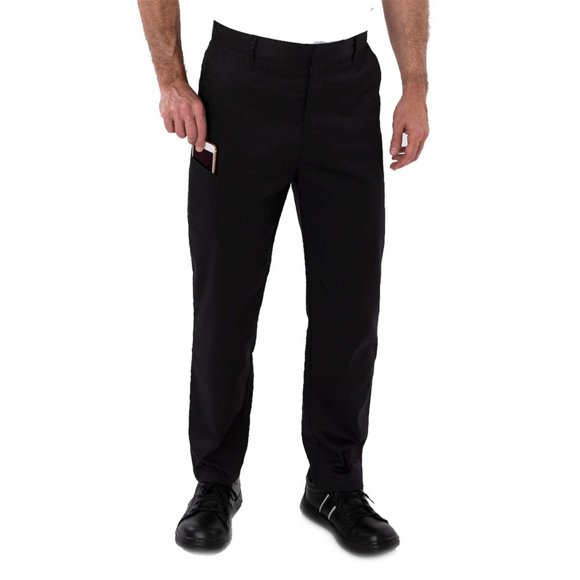 AFD Pantalon Coupe Ajustée Extensible pour Hommes
