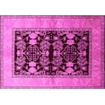 thumbnail image 1 of Ahgly Company Indoor Rectangle Oriental Pink Industrial Area Rugs, 8' x 12', 1 of 4