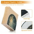 thumbnail image 5 of Yayeee Napkin Holder for Table Set of 2 Kitchen Paper Tissue Organization, Retro Forest, 5 of 8