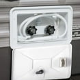 thumbnail image 4 of CSYANXING Classic RV Camper Shower Faucet 4 Inch White & Black Dual Knobs Easy Operation Smooth Temperature Control Compact Design, 4 of 6