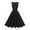 Black, variant on Efsteb Cocktail Dresses For Women Vintage 1950s Elegant Dresses Doll Collar Sleeveless Swing A-Line Wedding Guest Dress Tea Party Gown (Blue,XL)