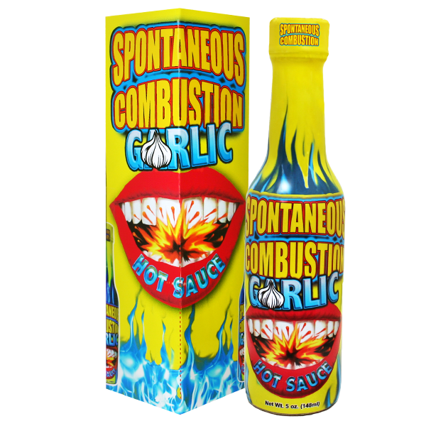 Spontaneous Combustion GARLIC Hot Sauce