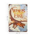 thumbnail image 2 of Vintage Tin Signs Dragon Wings Of Fire Retro Metal Sign Retro Garage Poster Bar Wall Sign Vintage Pub Sign Home Wall Decor 8x12 Inch, 2 of 7