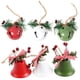 thumbnail image 1 of GOOHOCHY 6pcs Jingle Bells Adornos para árboles de Navidad Árbol de Navidad Colgantes de decoración, 1 of 3