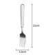 thumbnail image 2 of Juego de tenedores para cena de 4 piezas, tenedores de acero inoxidable aptos para uso alimentario, cubiertos, pulido espejo, apto para lavavajillas, 2 of 5
