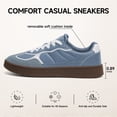 thumbnail image 4 of Ecetana Women's Comfortable Lace-Up Walking Sneakers Non-Slip Casual Fashion Shoes for Everyday Wear, 4 of 7