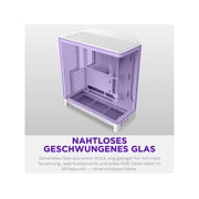 H6 (2026) Compact Dual-chamber ATX Case All White