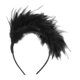 thumbnail image 3 of Ofertas Únicas 1 Pc Diadema Plumas Accesorios para el Cabello para Mujeres Negro, 3 of 5