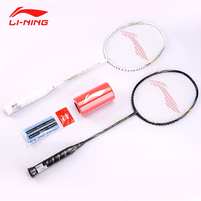 LINING Badminton Racket, Full Carbon Durable Lightweight Strung