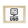 thumbnail image 1 of Morse Cryptographic Understanding Point-Line Representation Desktop Photo Frame Picture Art Decoration Painting 6x8 inch, 1 of 3