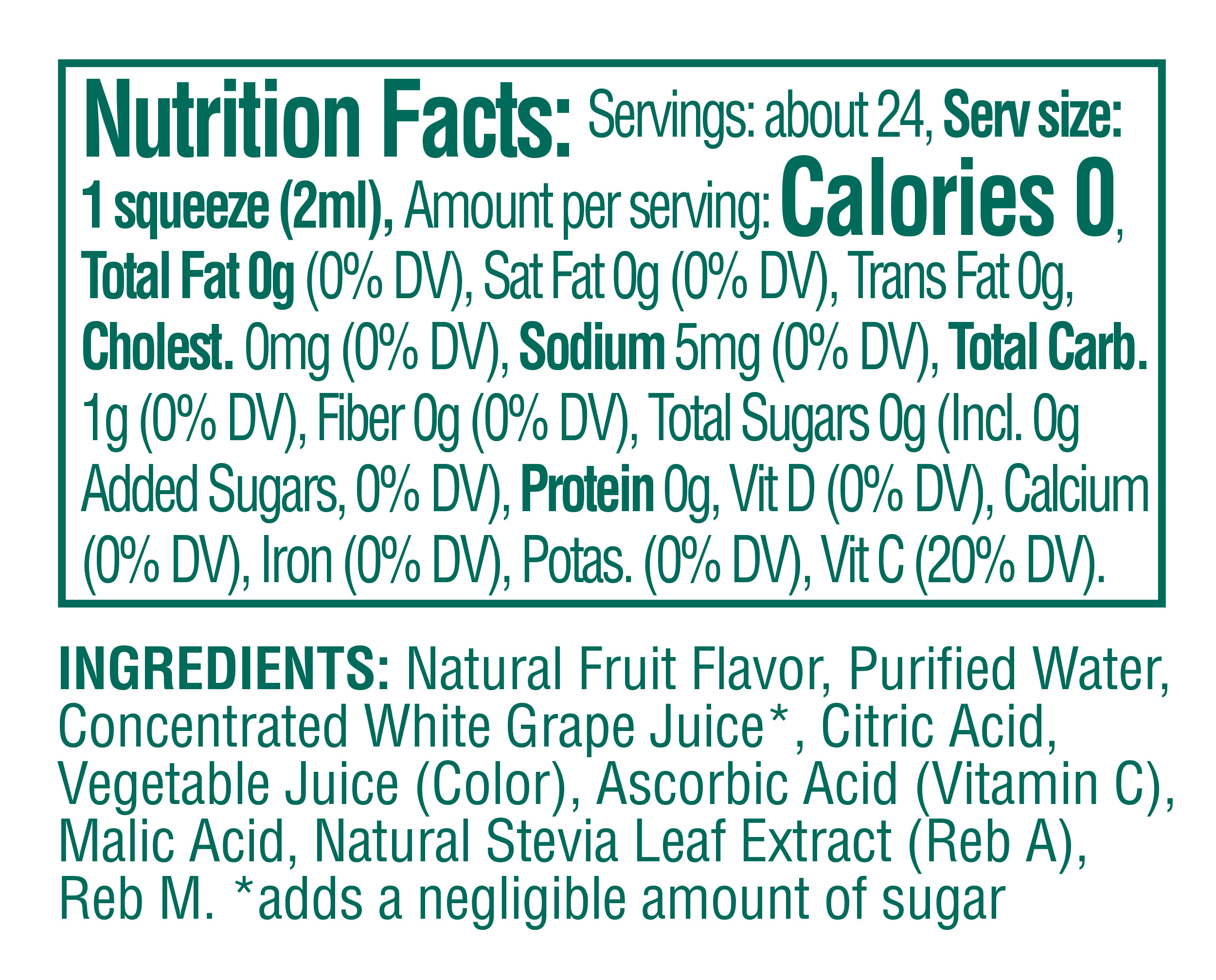 Stur Black Cherry Liquid Water Enhancer Drink Mix, 1.62 fl oz, Sugar Free, Zero Calories - image 3 of 7