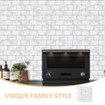 thumbnail image 4 of OULII 2Pcs Peel and Stick Backsplash for Kitchen Silver Waterproof Wall Tiles Decorative, 4 of 8