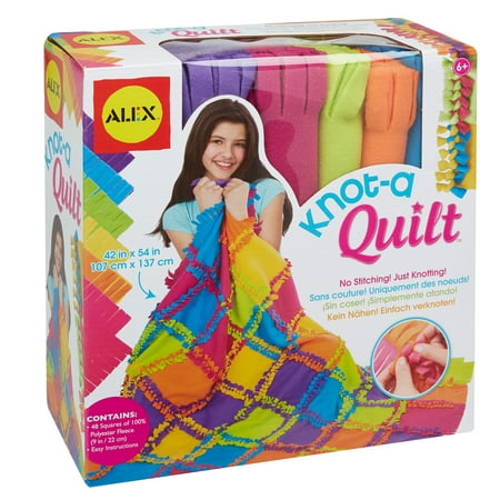 ALEX Toys Craft Knot A Quilt Kit (Best Crafts For Girls)