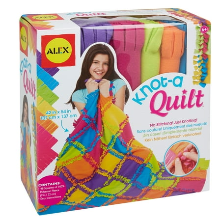 ALEX Toys Craft Knot A Quilt Kit