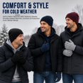 thumbnail image 6 of Yacht & Smith Winter Beanies Wholesale Bulk Cold Weather Adult Unisex Hat & Gloves, 6 of 8