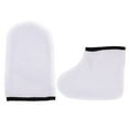 thumbnail image 2 of Cotton Wax Therapy Glove and Foot Cover Set - 1 Glove + 1 Foot Cover, Hook & Loop Fastening, Moisturizing, Easy to Remove and Clean, Heat Preservation Function, Compact 25x20x4cm Package, 60g, 2 of 6