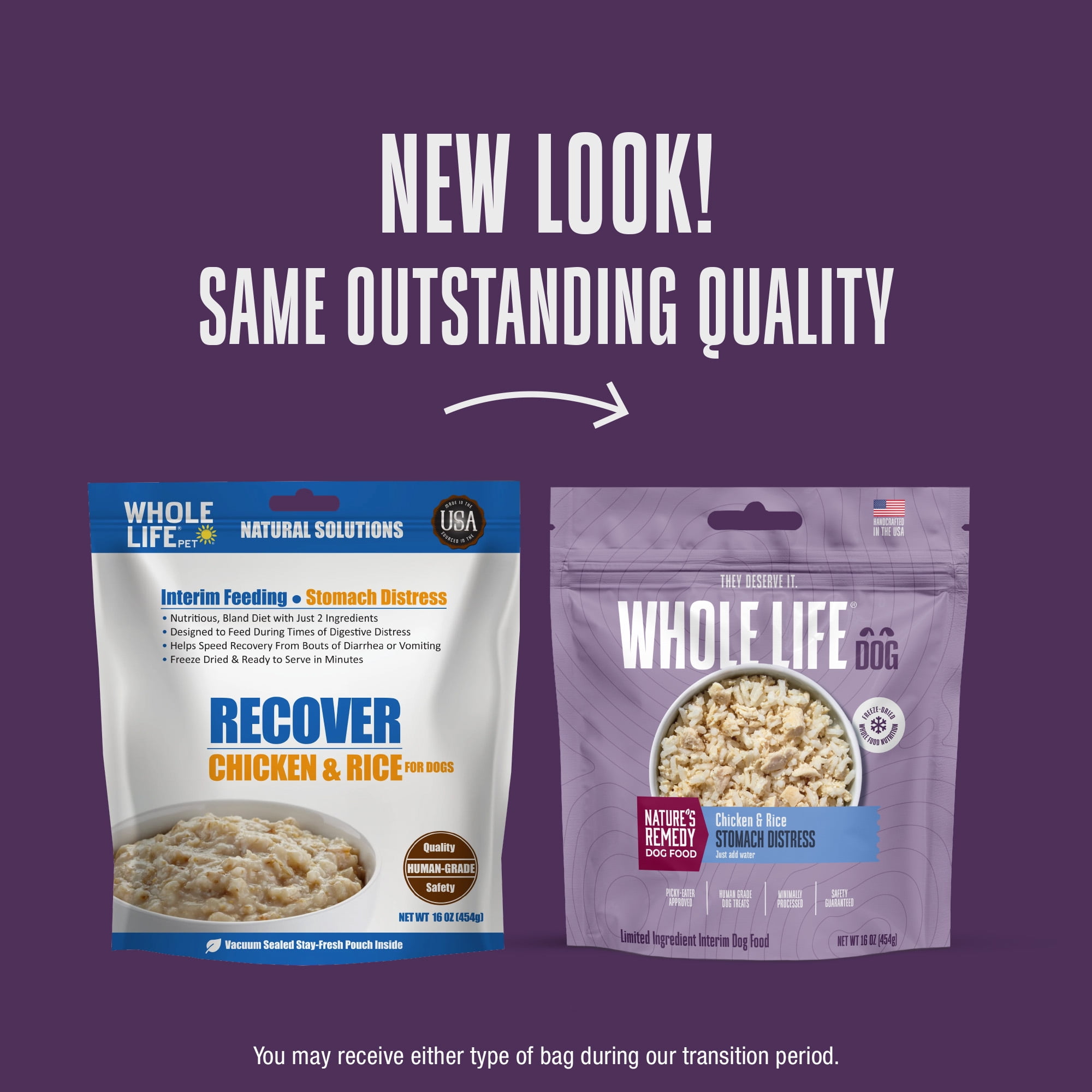 Whole Life Pet Nature’s Remedy Recover – Bland Chicken & Rice Food for Stomach Distress, 16oz