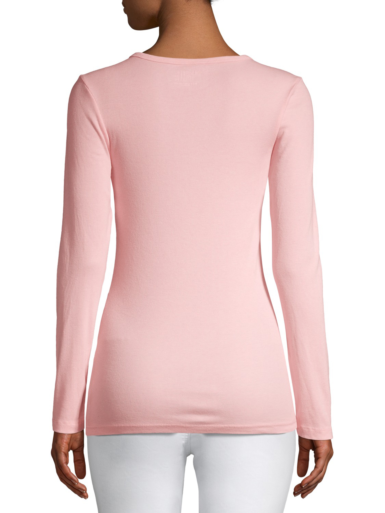 Give Your Best Long Sleeve Henley Top- Light Pink – The Pulse Boutique