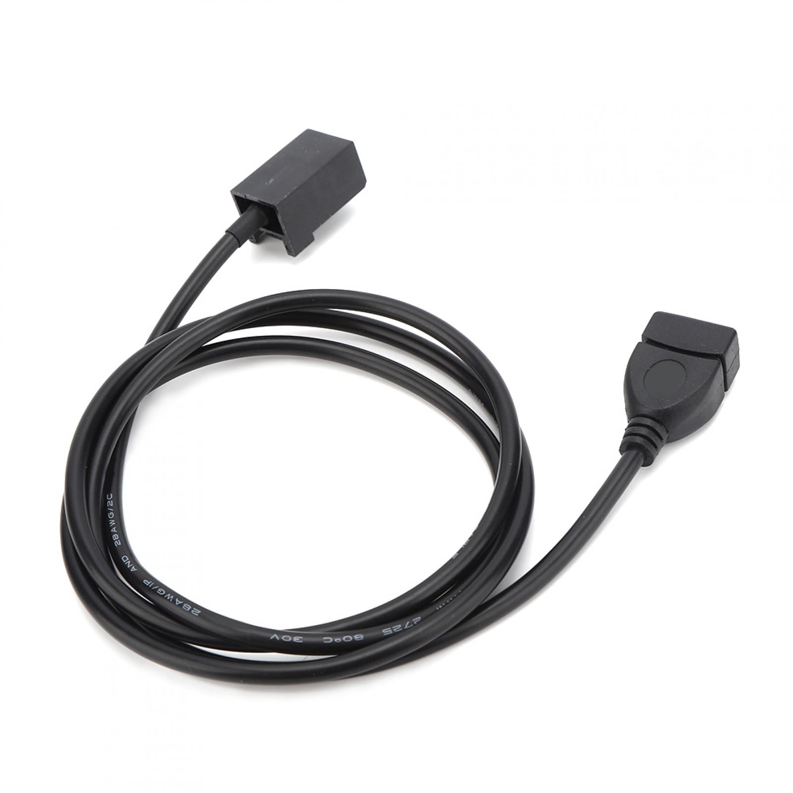 Car AUX USB Audio Adapter Cable, Simple To Operate Subtle Design Very