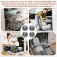 thumbnail image 2 of 10016657 Fits for Bosch Dishwasher Extended Lower Rack Wheel Kit Replacement for Bosch Dishwasher Rack Wheels (4pack&iuml;&frac14;?, 2 of 5