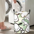 thumbnail image 7 of Large Laundry Basket with Handle, Pochacco Collapsible Laundry Hamper, Dirty Clothes Storage Basket for Living Room, Bathroom, Bedroom, College Dorm, 7 of 7