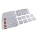 thumbnail image 3 of Juego De Manteles Individuales De Fieltro De 8 Piezas Con Posavasos Y Bolsas Para Utensilios, Tapete De Mesa Resistente Al Calor Para Proteger La Mesa De Comedor, Tapetes, 3 of 8