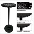 thumbnail image 3 of Moon Flower Crystal Pendulum Shelf Pendant Display Holder Stand Black Magic Boho Wooden Dowsing Divination Metaphysical Boards Witchy Stuff, 3 of 9